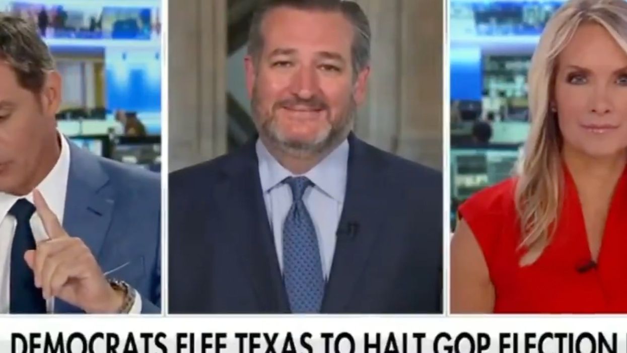 Ted Cruz attacked Dems for leaving Texas—is immediately reminded that he fled for Cancun