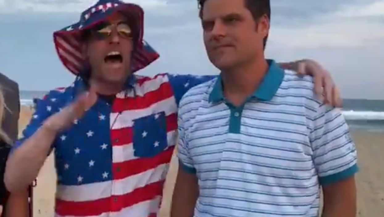 Matt Gaetz’s security removes ‘fan’ who ‘DOESN’T think he’s a pedophile’ – and Twitter thinks it’s hilarious