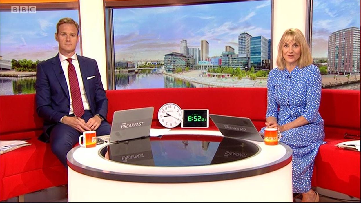 BBC Breakfast hosts go ‘doolally’ after their clock stopped working