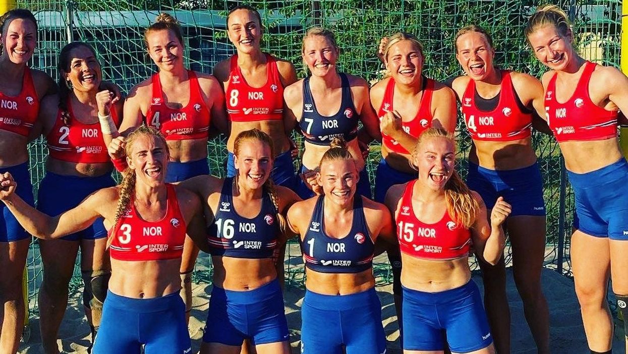 Fury as Norwegian handball team fined for not wearing bikini bottoms