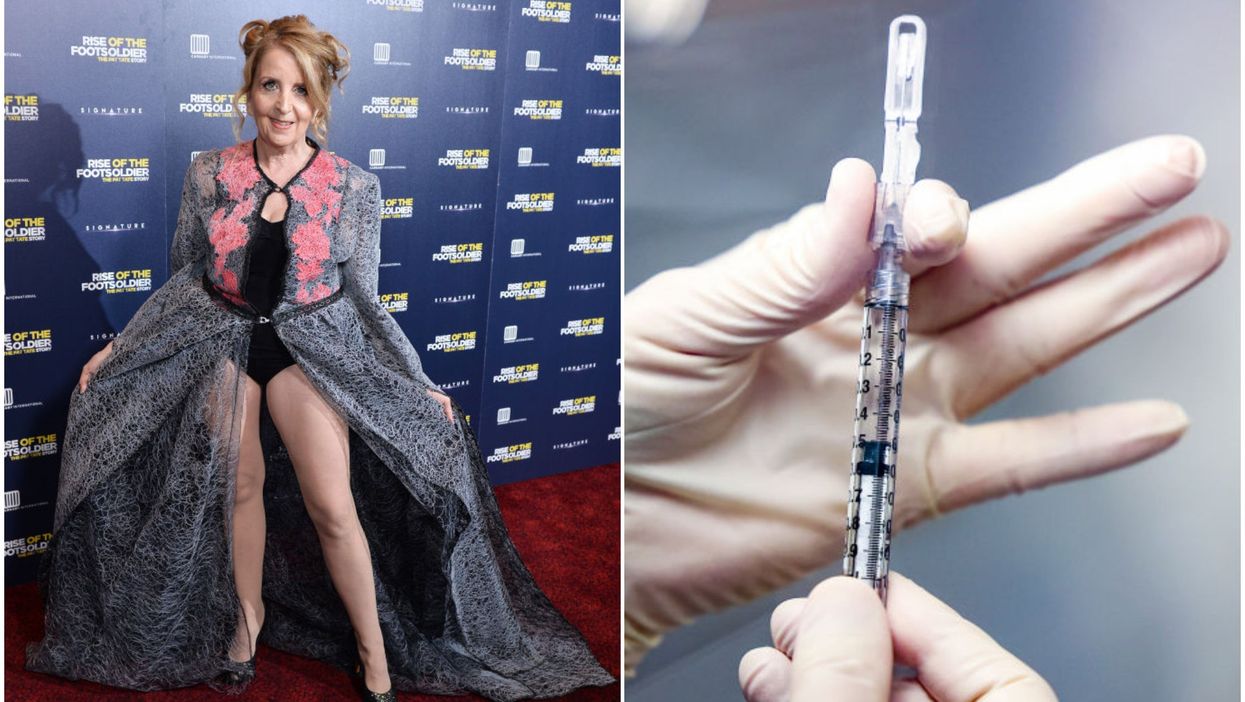 Gillian McKeith shared this Covid conspiracy acrostic – and was duly roasted