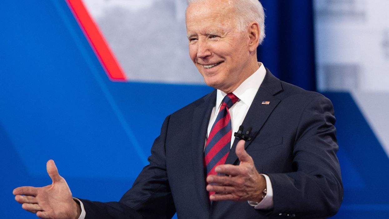 Joe Biden said US has ‘got to get beyond’ conspiracy theories – and QAnon took that as an endorsement