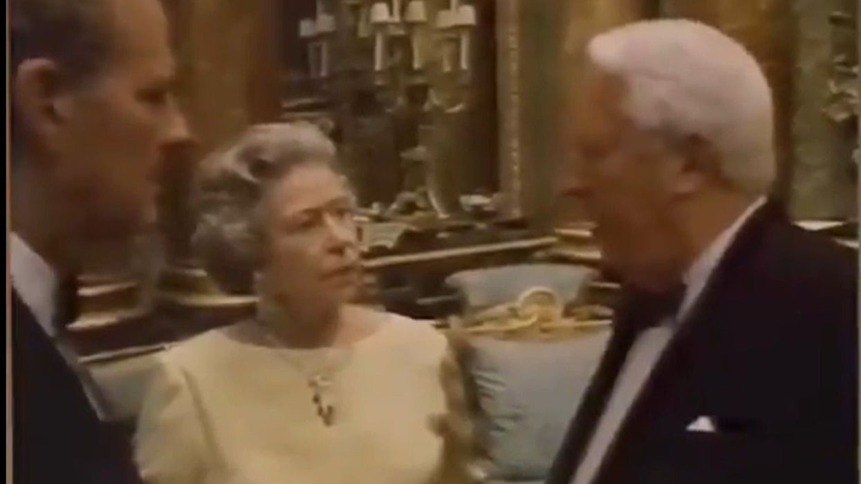 Queen calls former Prime Minister Ted Heath ‘expendable’ and speaks French in incredible G7 archive clip