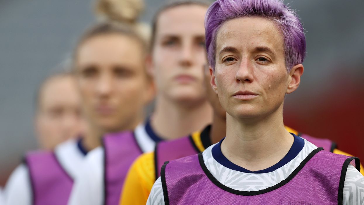 Megan Rapinoe missed Olympic opening ceremony so she created her own