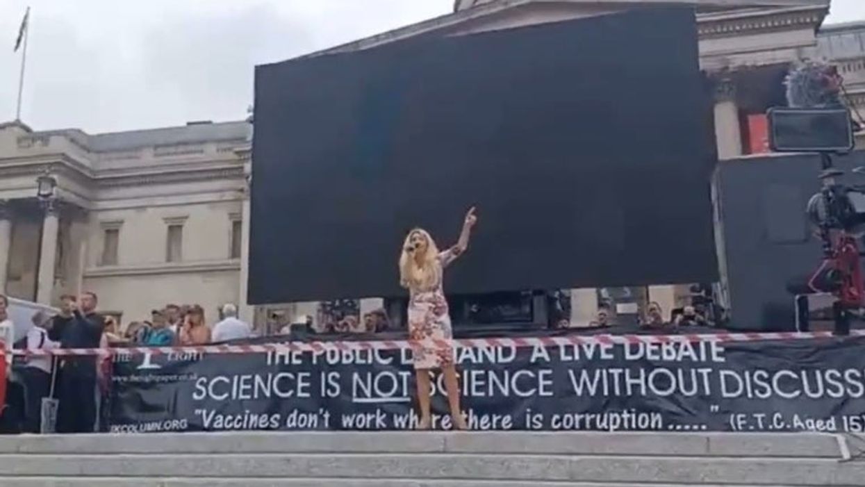 Ex-nurse ranted about ‘hanging doctors and nurses’ in Trafalgar Square speech – here’s how Twitter responded