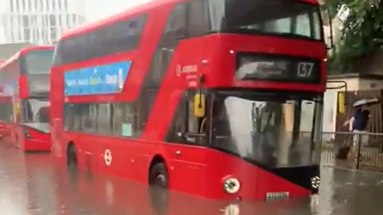 London floods: 14 of the most dramatic images and videos as southern England battered by heavy rain