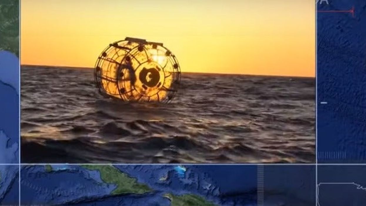 Man tried to ‘run’ from Florida to New York on floating hamster wheel but bailed in Miami