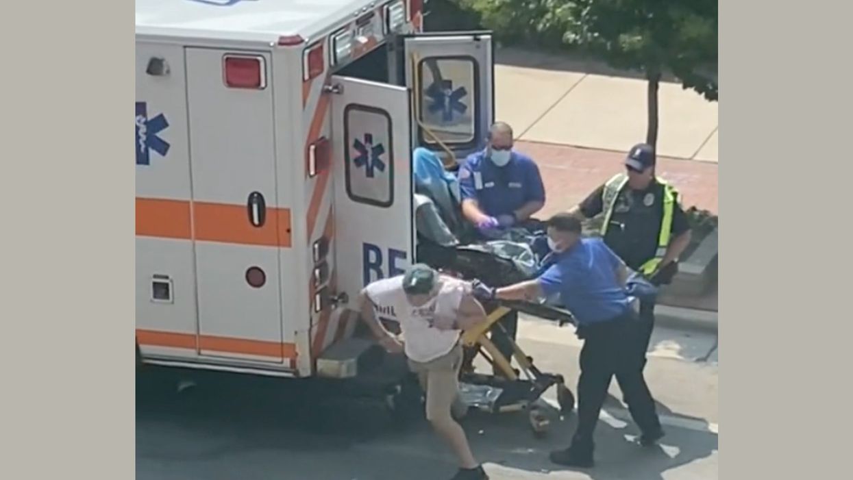 TikTok of man jumping off stretcher and fleeing ambulance goes viral