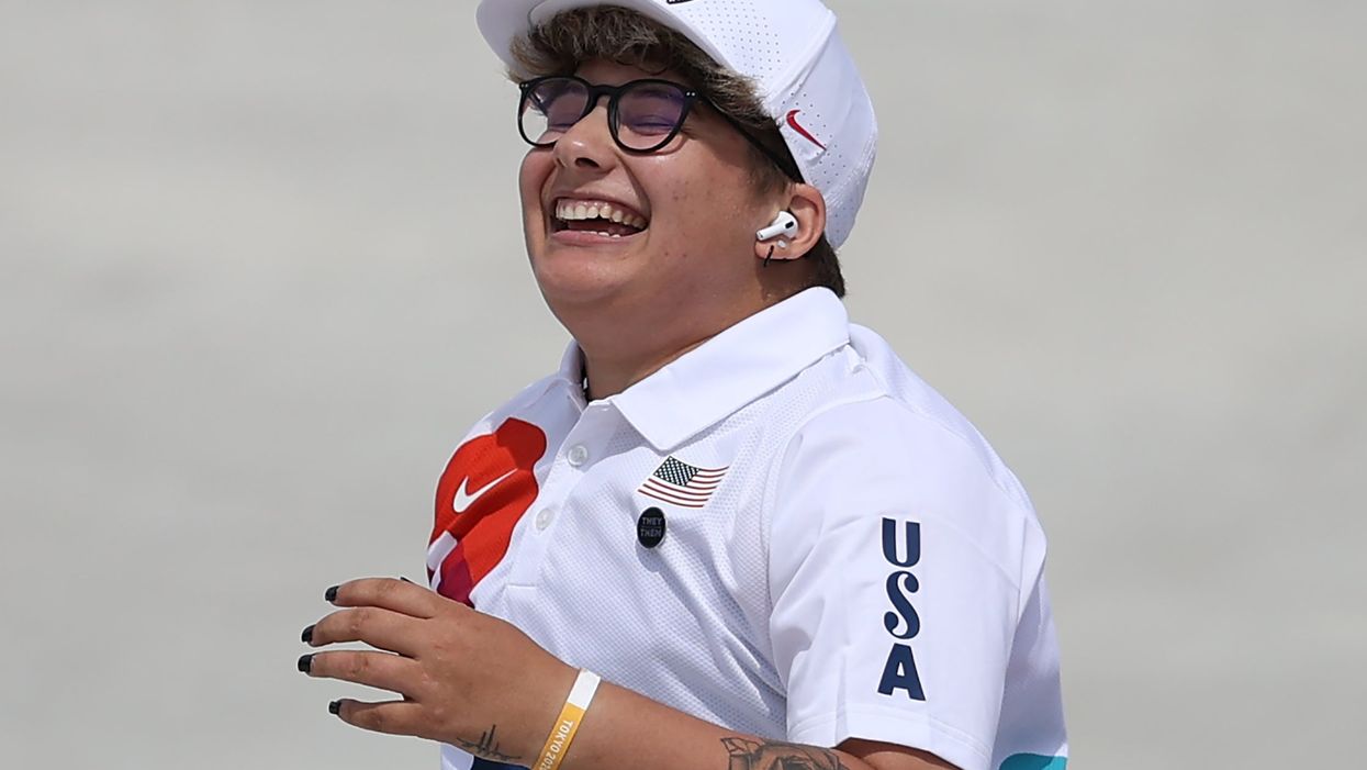 Commentators misgendered first openly non-binary Olympian and people are angry