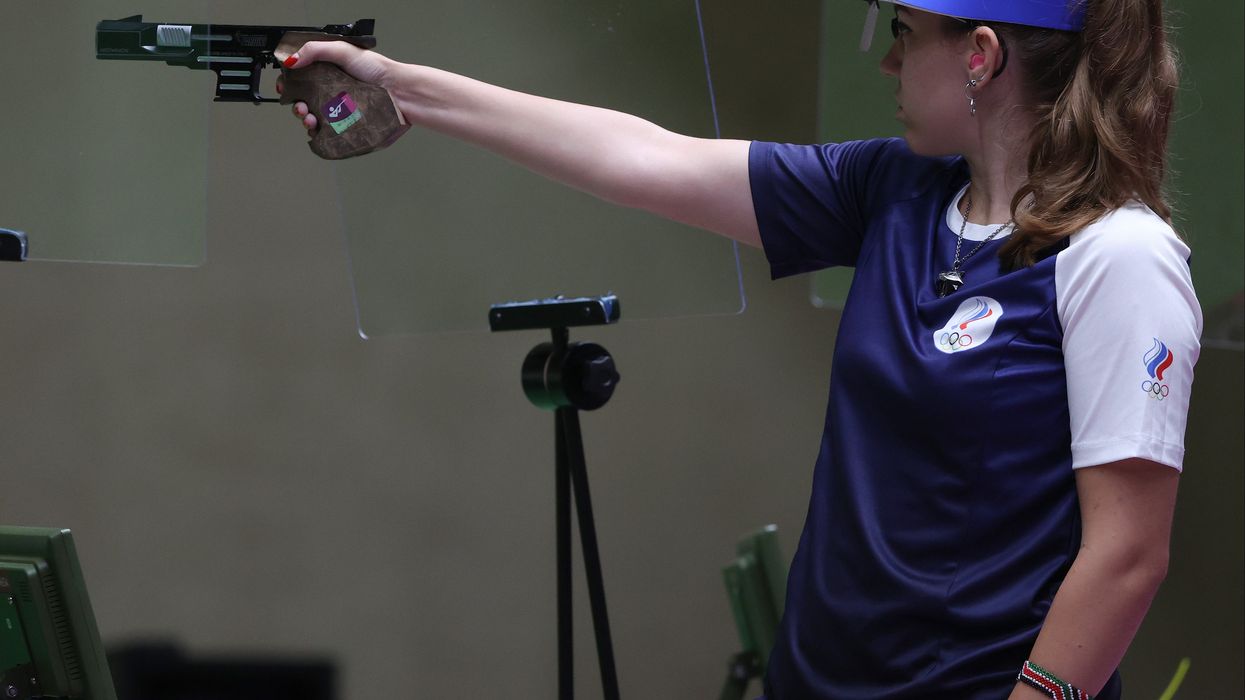 Woman sharpshooter wins Olympic Gold medal and still proceeds to be mansplained on how to hold a gun