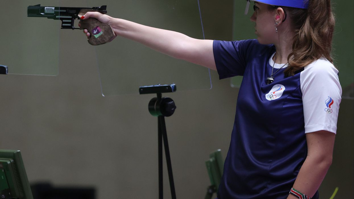 Woman sharpshooter wins Olympic Gold medal and still proceeds to be mansplained on how to hold a gun