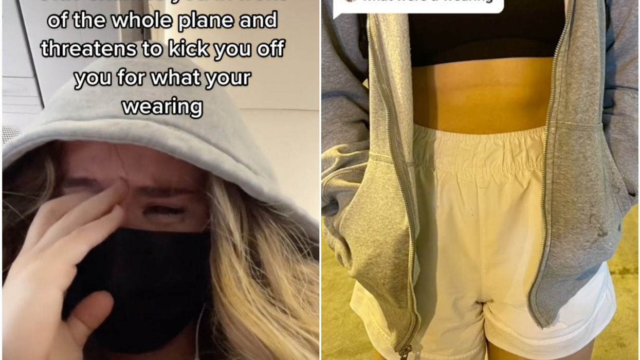 Woman says flight attendant threatened to throw her off plane because of her outfit in viral TikTok