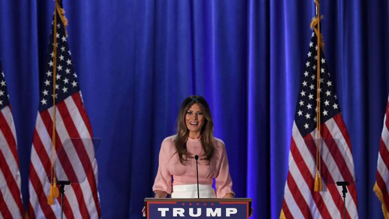 Melania Trump accuses historian of sharing misleading information over Rose Garden row