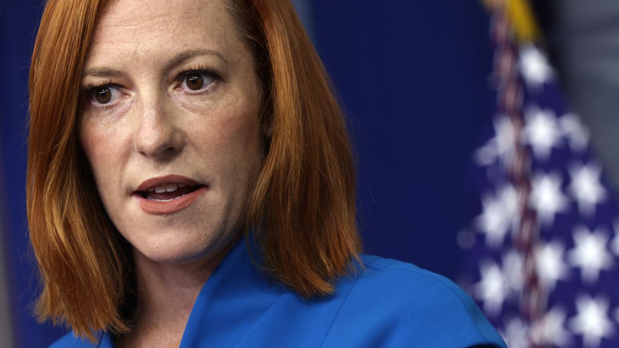 ‘It doesn’t help to scream over people’: Jen Psaki shuts down reporter’s abortion question
