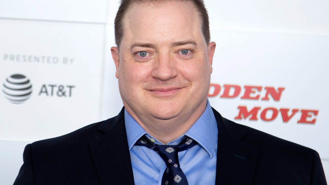 Brendan Fraser fights back tears having learned of the amount of support he has from fans online