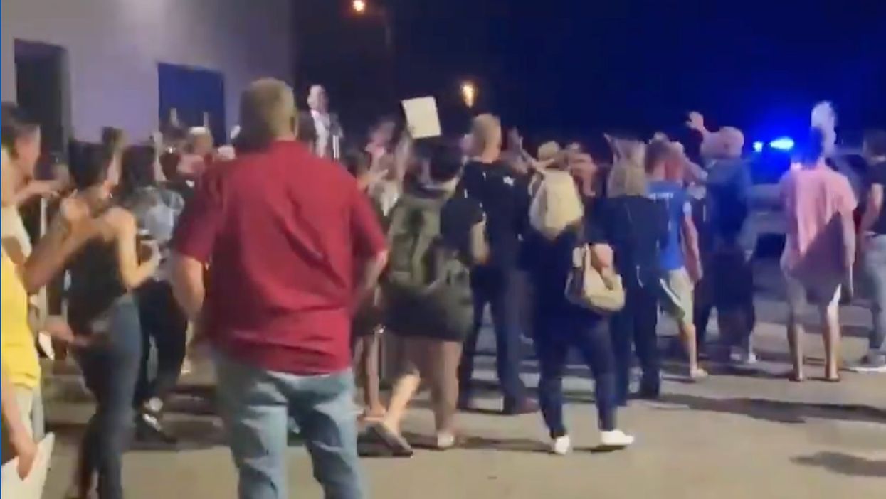 Protestors threaten to track down school board members ... because they want kids to wear masks