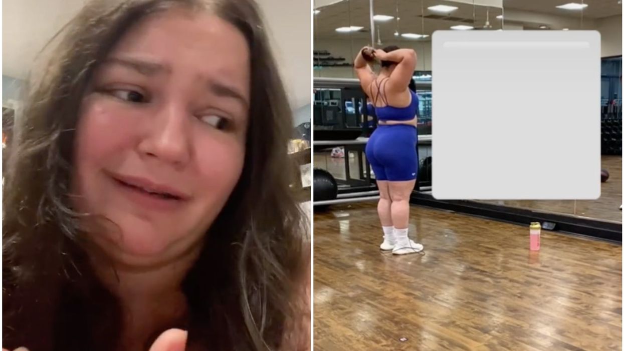 Outrage after plus-sized influencer films woman laughing at her at the gym