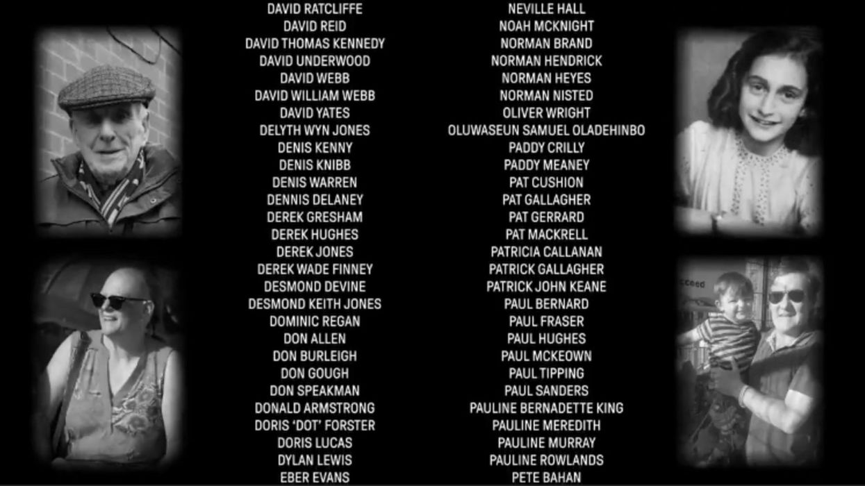 Everton pays tribute to fans who have died with Covid – and includes Anne Frank