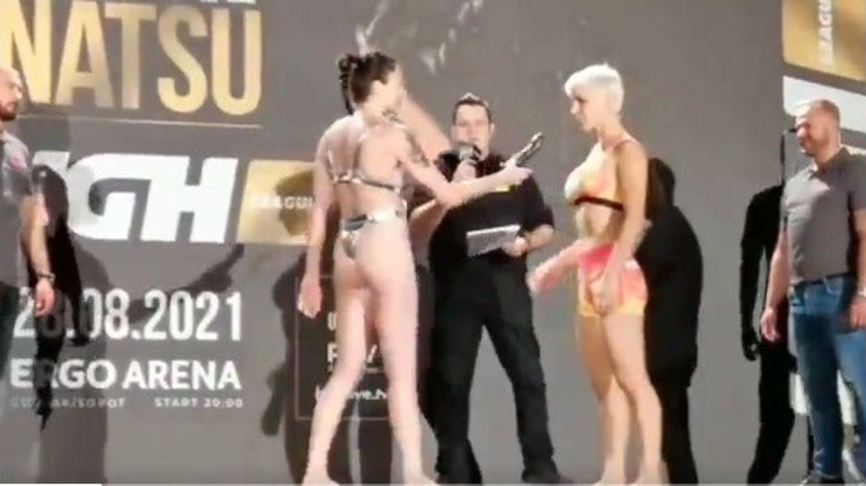 MMA fighter shoves sex toy in opponent’s face in explosive pre-fight display