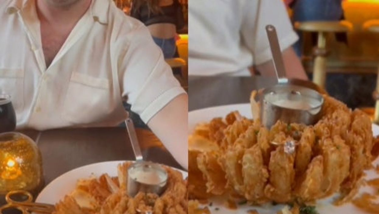 Man’s ‘proposes’ to girlfriend using deep-fried onion – and TikTok is divided