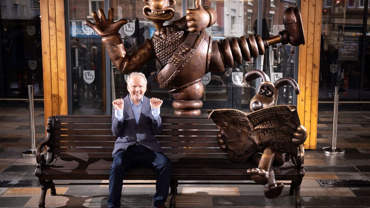 ‘Cheese Gromit!’ Wallace and Gromit bronze statue unveiled in Preston