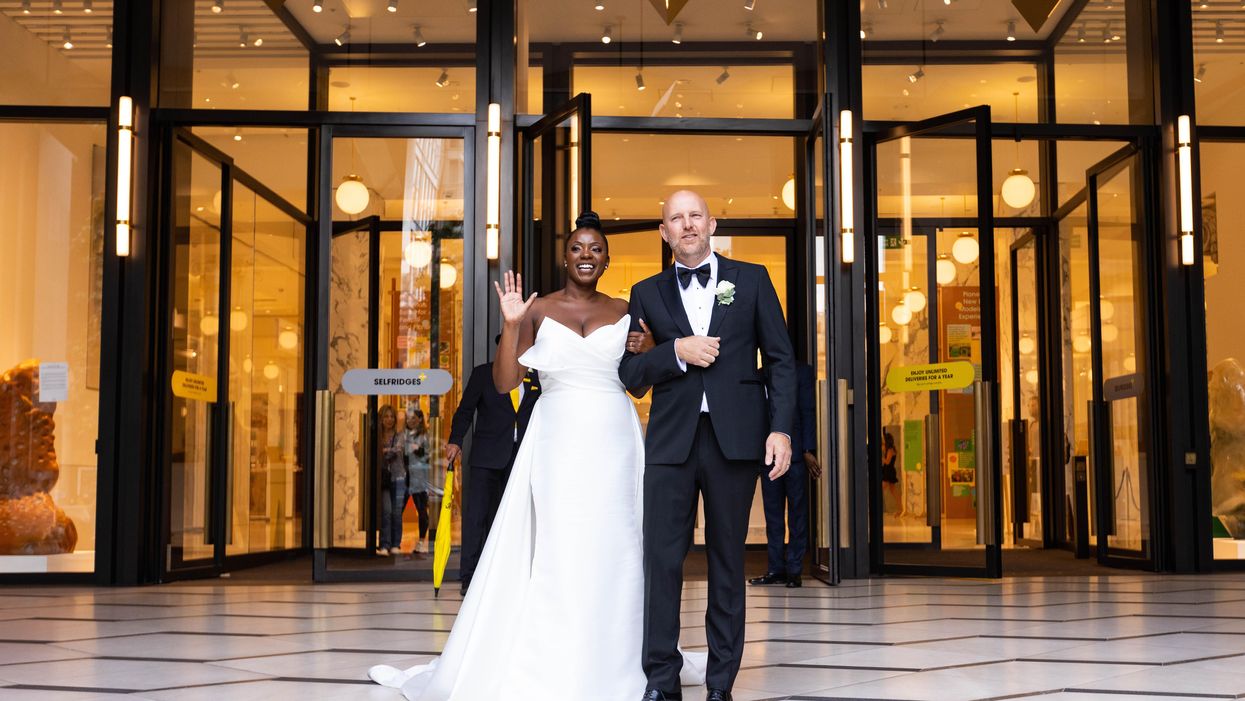 Selfridges hosts first ever wedding as couple opt for secret ceremony