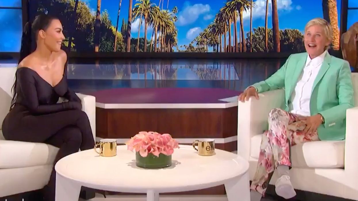 Kim Kardashian corrects Ellen who assumed Psalm’s necklace was fake and the passive aggression is ‘scary’