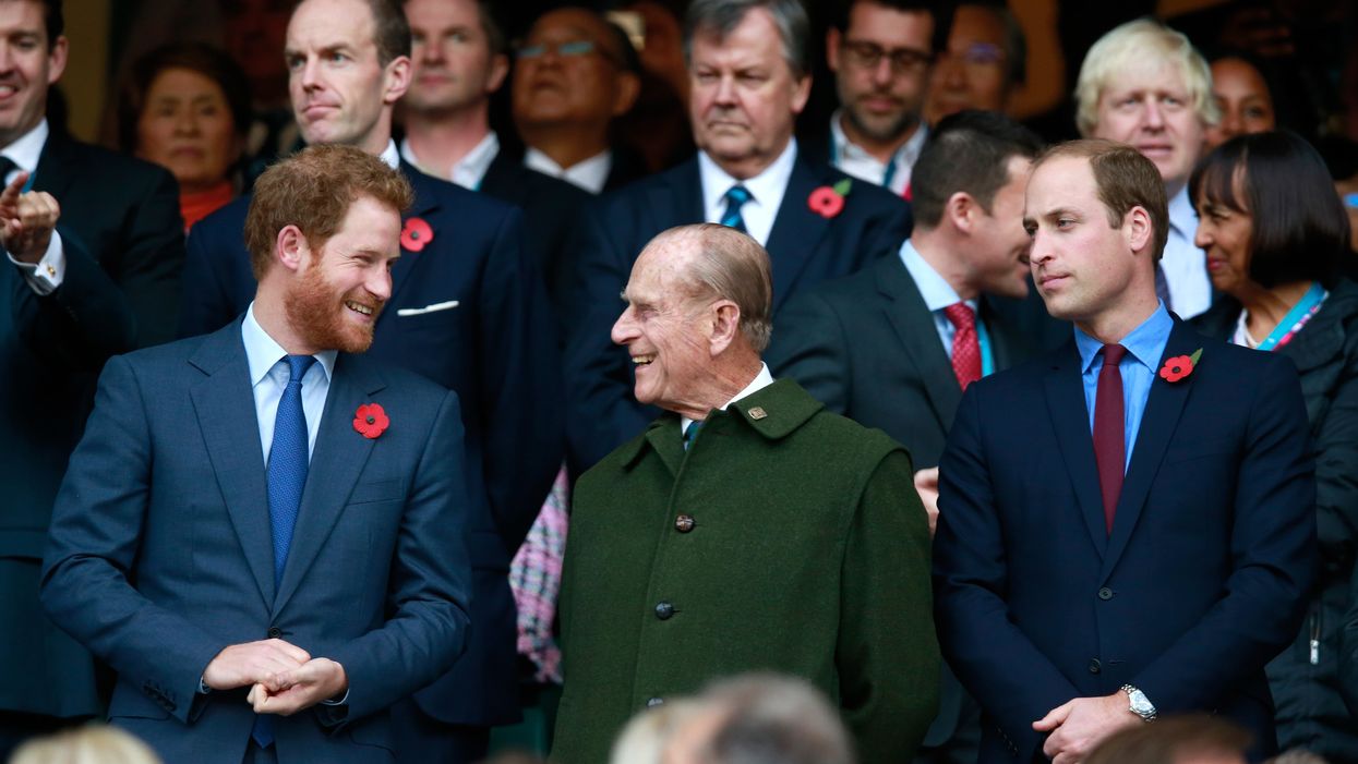 Prince Philip used to squirt mustard on the ceiling in a prank that got him in trouble with Queen, royals say