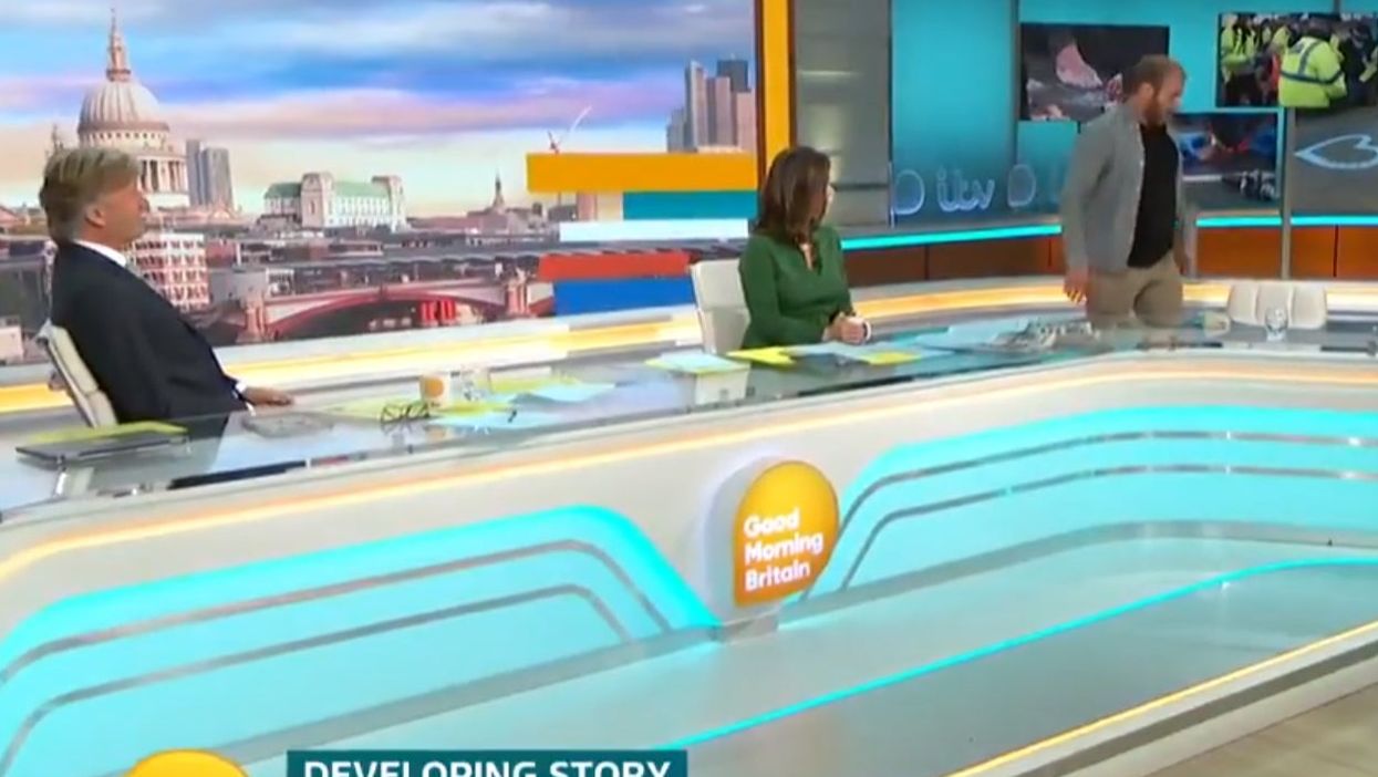 Insulate Britain protester storms off GMB following row with Richard Madeley