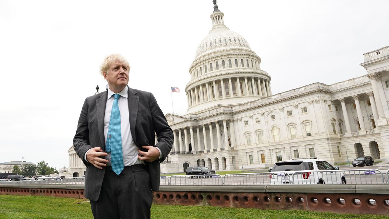 ‘Prenez un grip’: Boris Johnson ridiculed over response to France submarine row