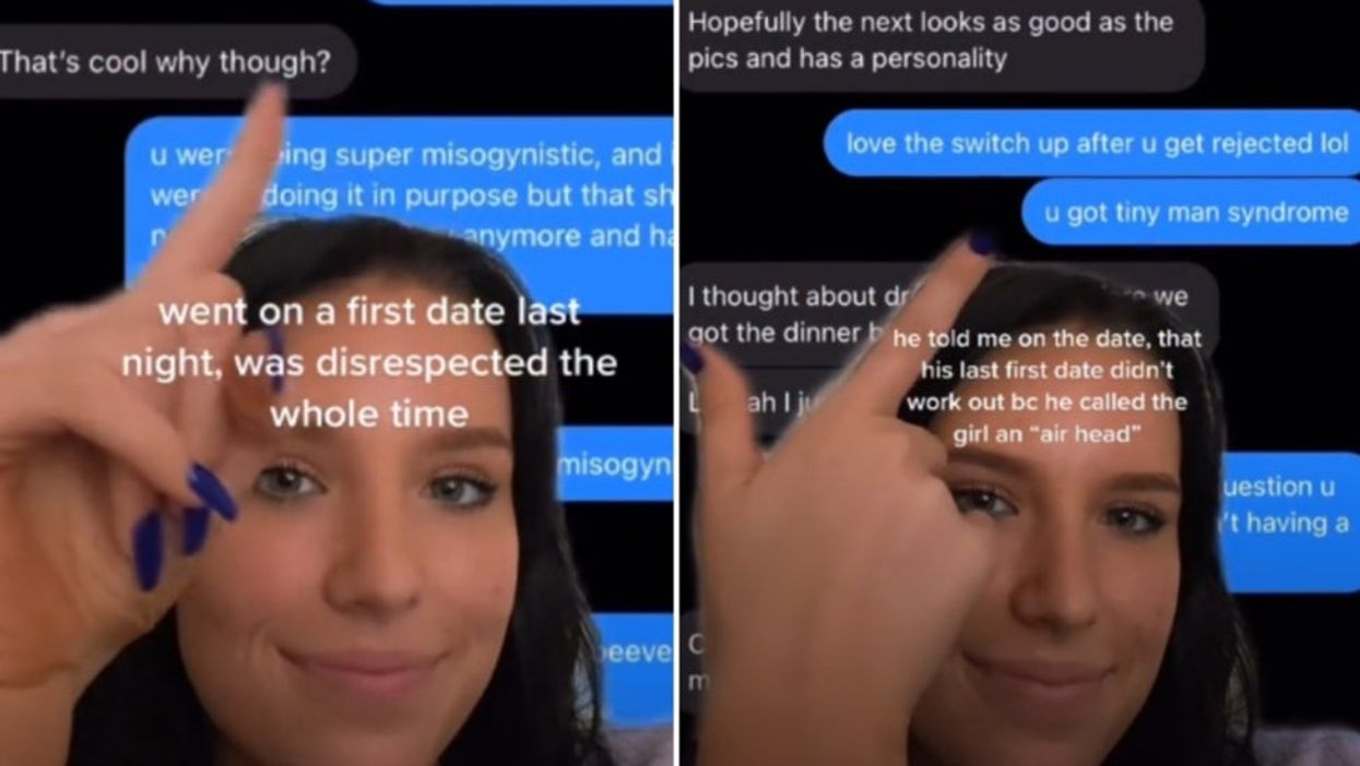 Woman goes viral after sharing messages from ‘misogynistic’ man who can’t take rejection