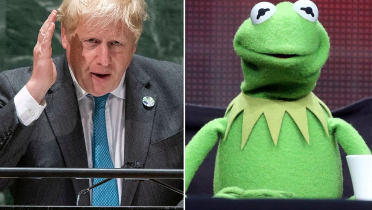 Boris Johnson accuses Kermit the Frog of being ‘wrong’ in climate speech at UN