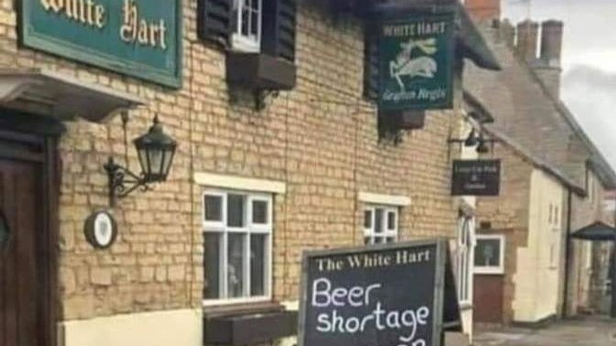 Pub has hilarious response to people panic buying petrol amid lorry driver shortage