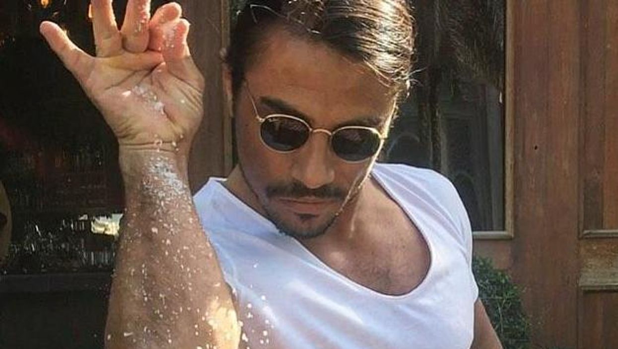 Salt Bae’s new restaurant has £11 Red Bulls and £630 steaks on the menu - and the internet is stunned