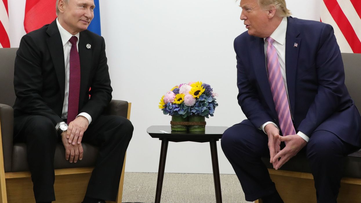 Putin allegedly tried to trigger Trump’s germaphobia by coughing in a 2019 meeting, a book claims