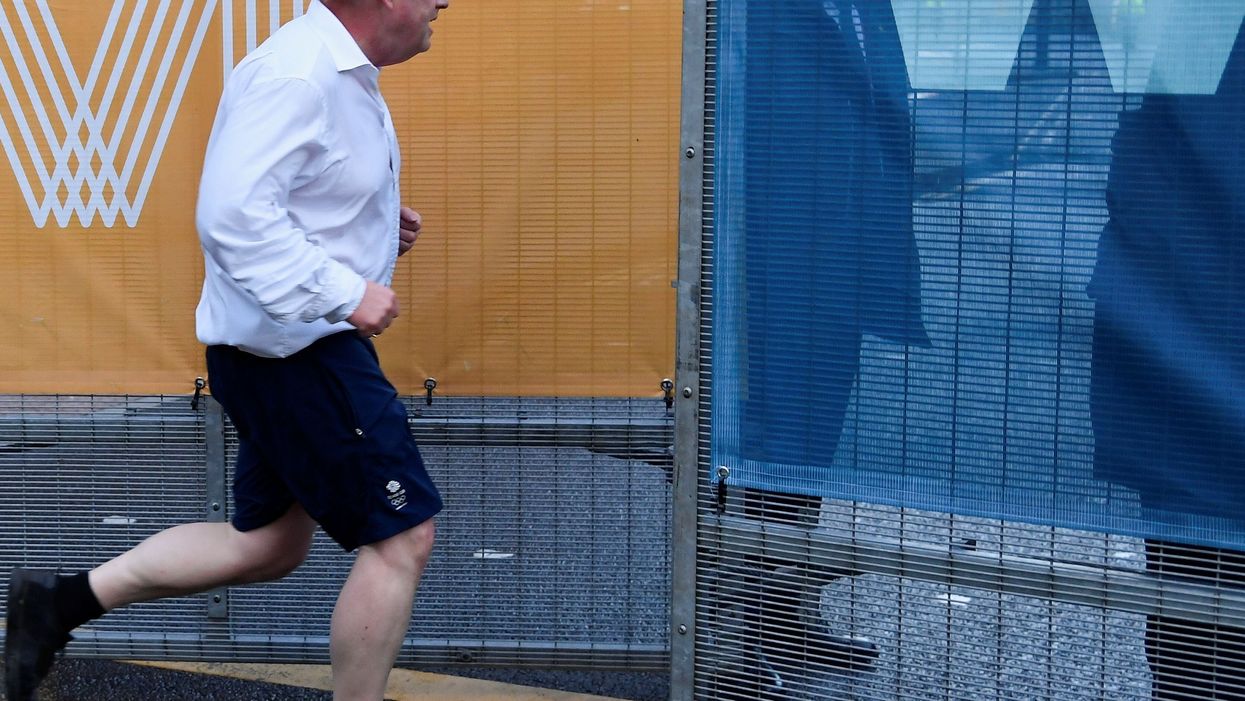 Boris Johnson went running in his shirt and shoes and the jokes wrote themselves