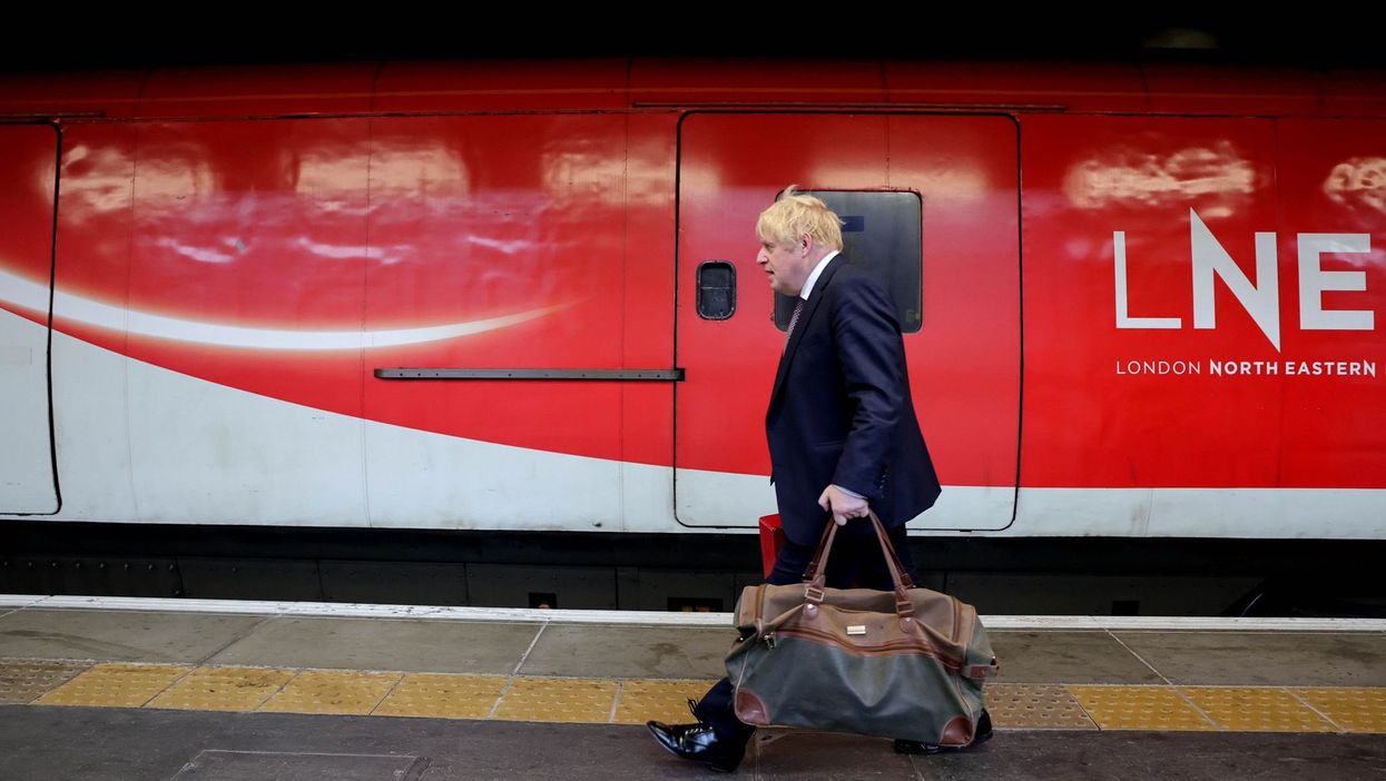 Did Boris Johnson actually get the wrong train to Manchester for the Tory Party conference?