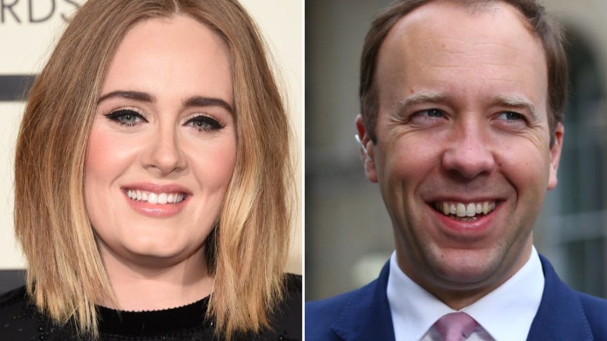 Adele says what everyone’s thinking as she gives her views on Matt Hancock’s affair