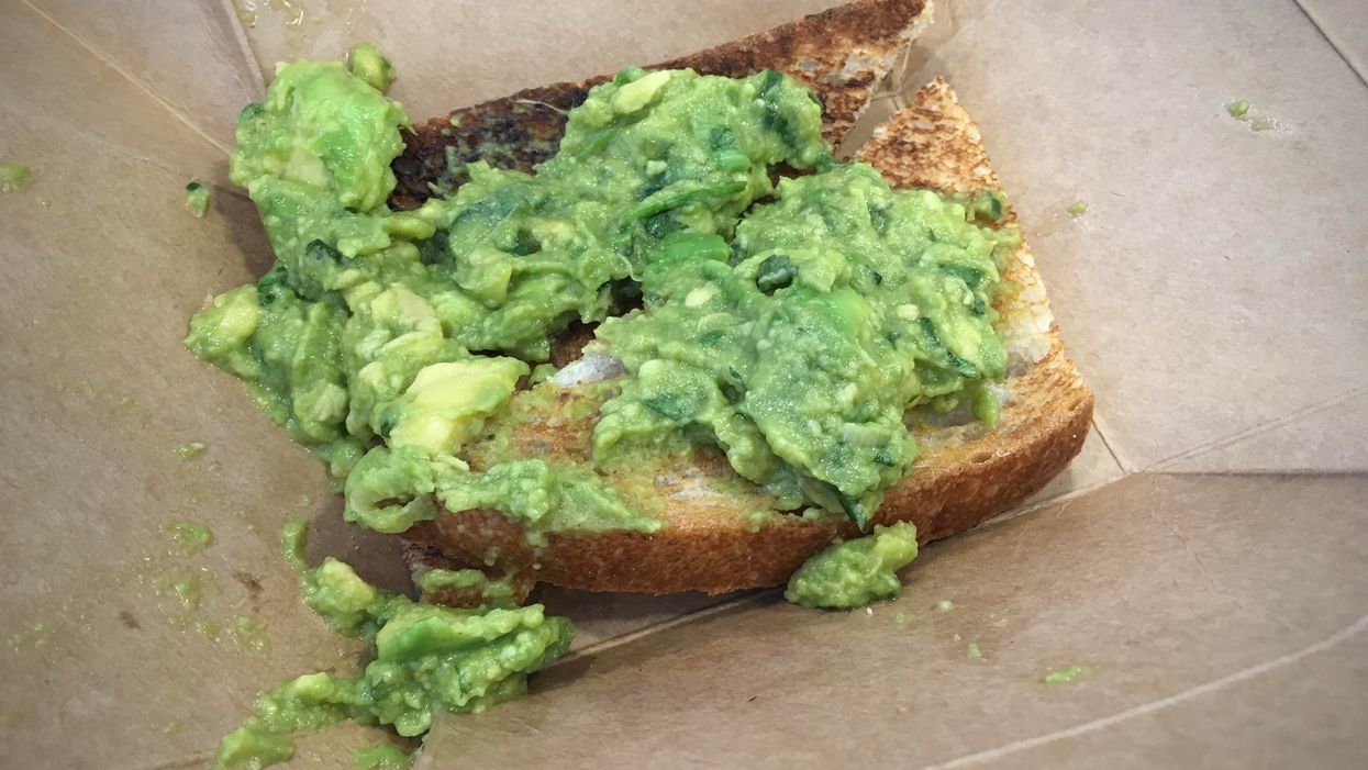Reddit stunned by diner’s sad-looking smashed avocado on toast – which cost £8.50