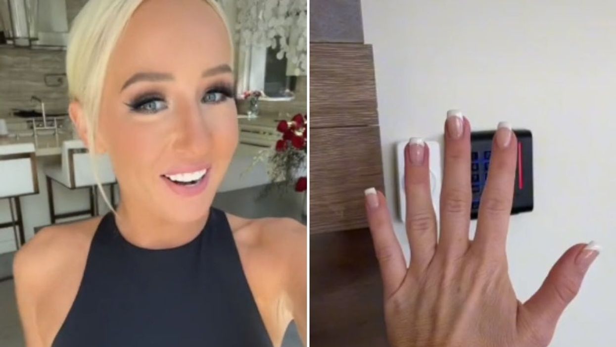 Woman ‘has chip implanted in her hand’ so she can unlock doors and cupboards without keys