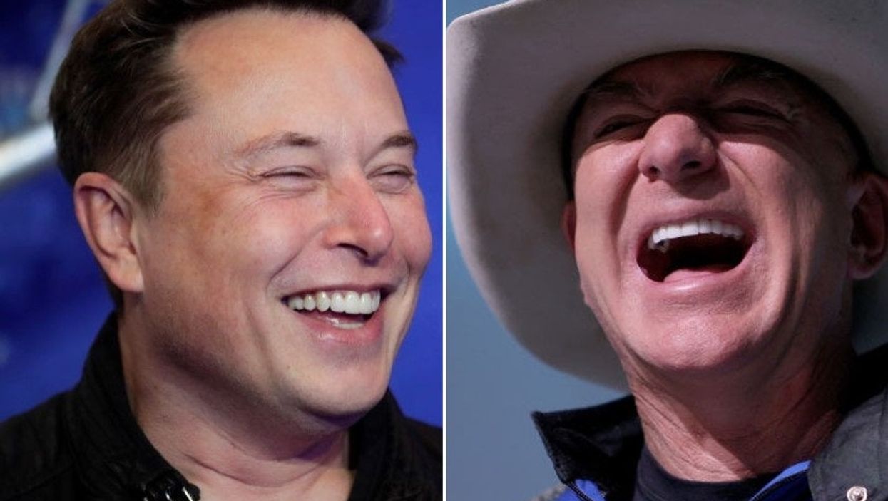 Elon Musk trolls Jeff Bezos again after he brags about Amazon’s success and falls further down rich list
