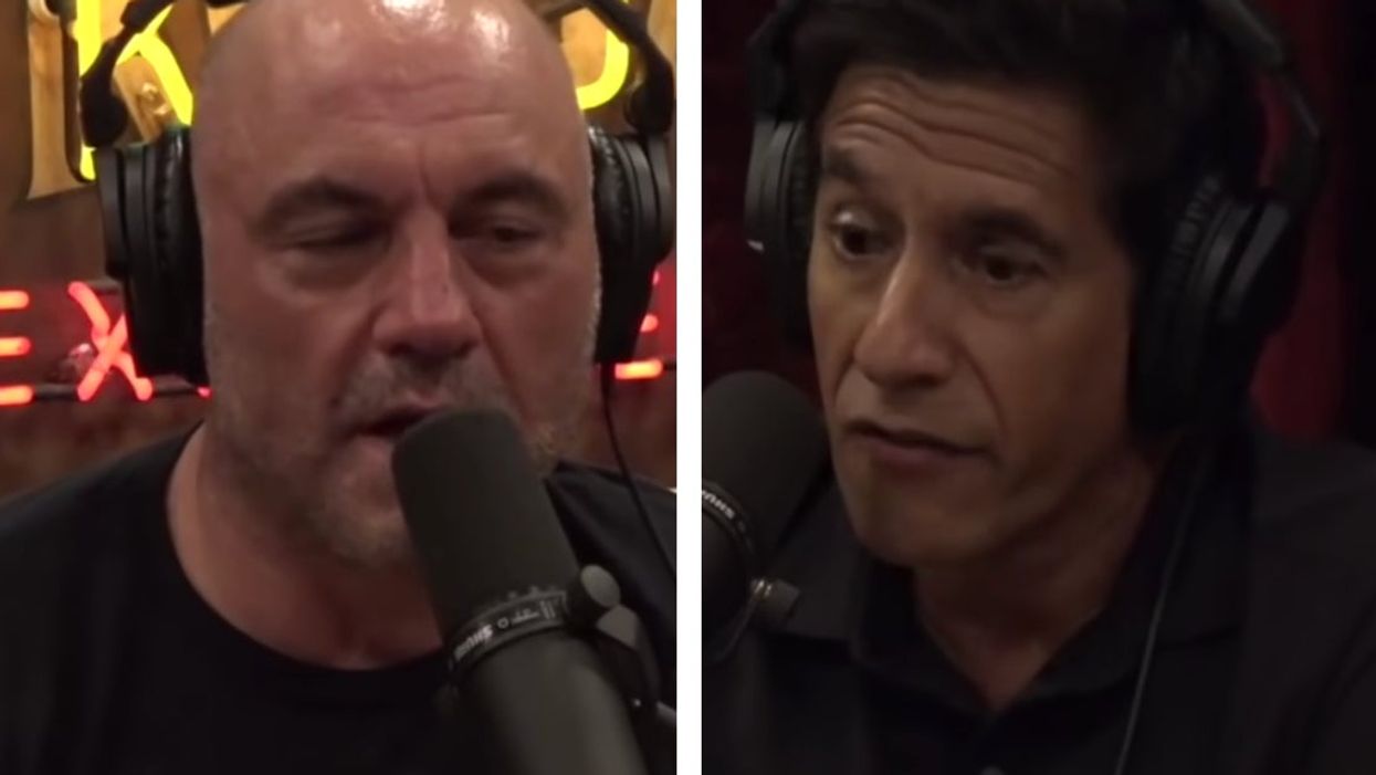 Joe Rogan called out by CNN doctor for saying ‘masks are for b****es’ but selling branded ones to fans