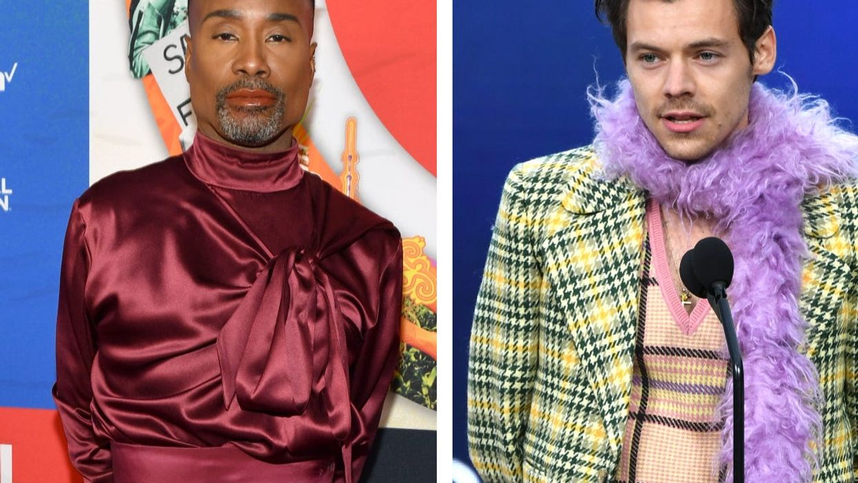 Billy Porter says Harry Styles was the wrong person to be the first male in a dress on Vogue cover