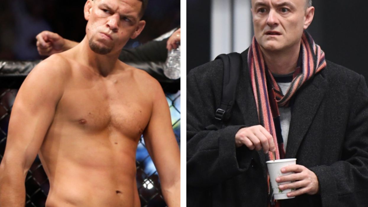 UFC star Nate Diaz receives unsolicited fight advice from... Dominic Cummings