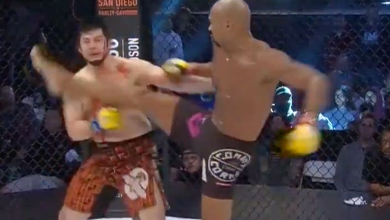 First-time MMA fighter shocked people with a rare KO that made opponent’s body unresponsive