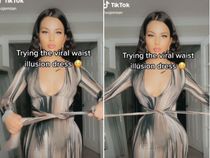 Eye tricking 'illusion dress' goes viral on TikTok | indy100