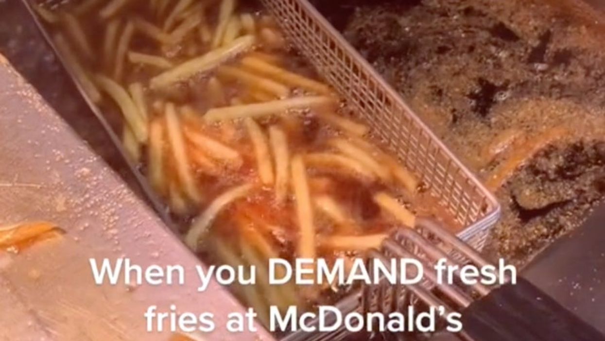 McDonald’s worker reveals how he reheats fries for demanding customers