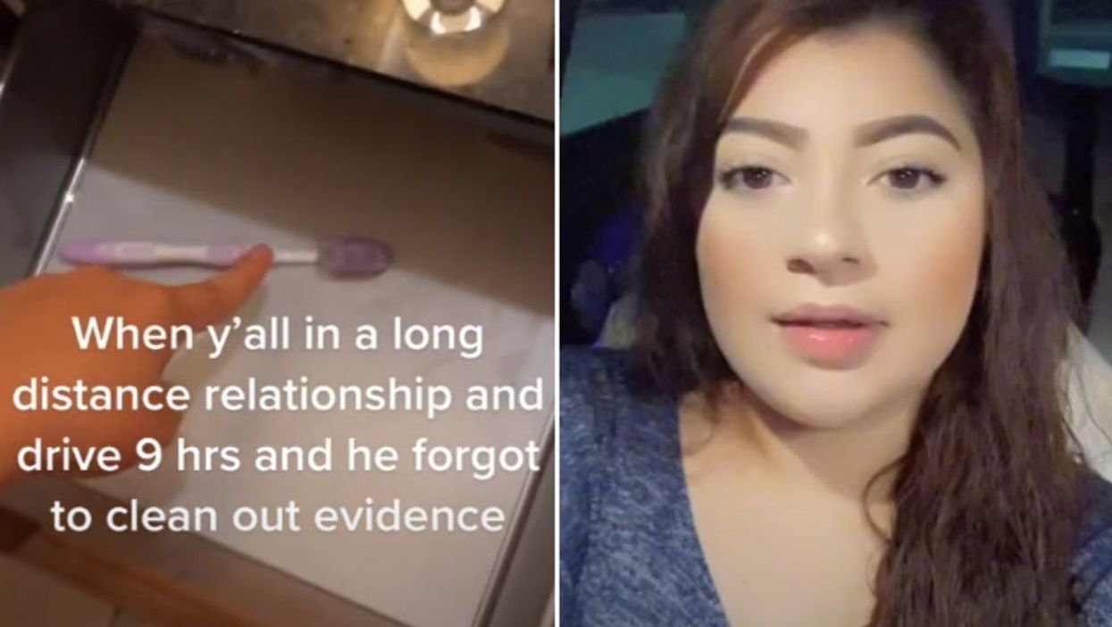 Woman drives nine hours to visit long-distance boyfriend only to discover that he is cheating
