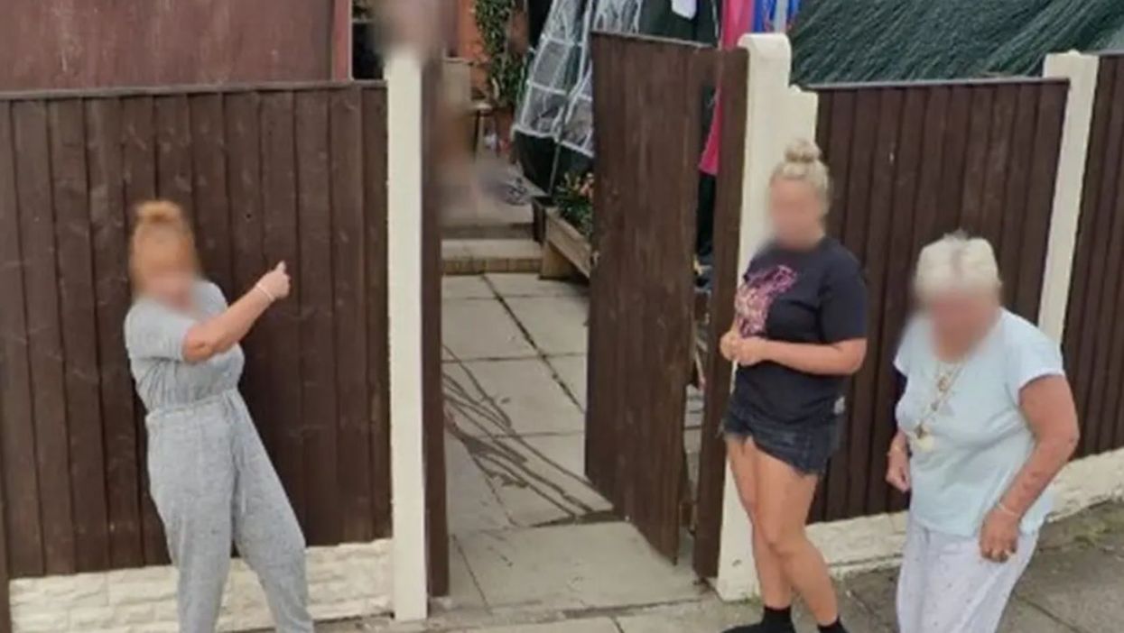 Woman flashing boobs on Google Maps Street View goes viral