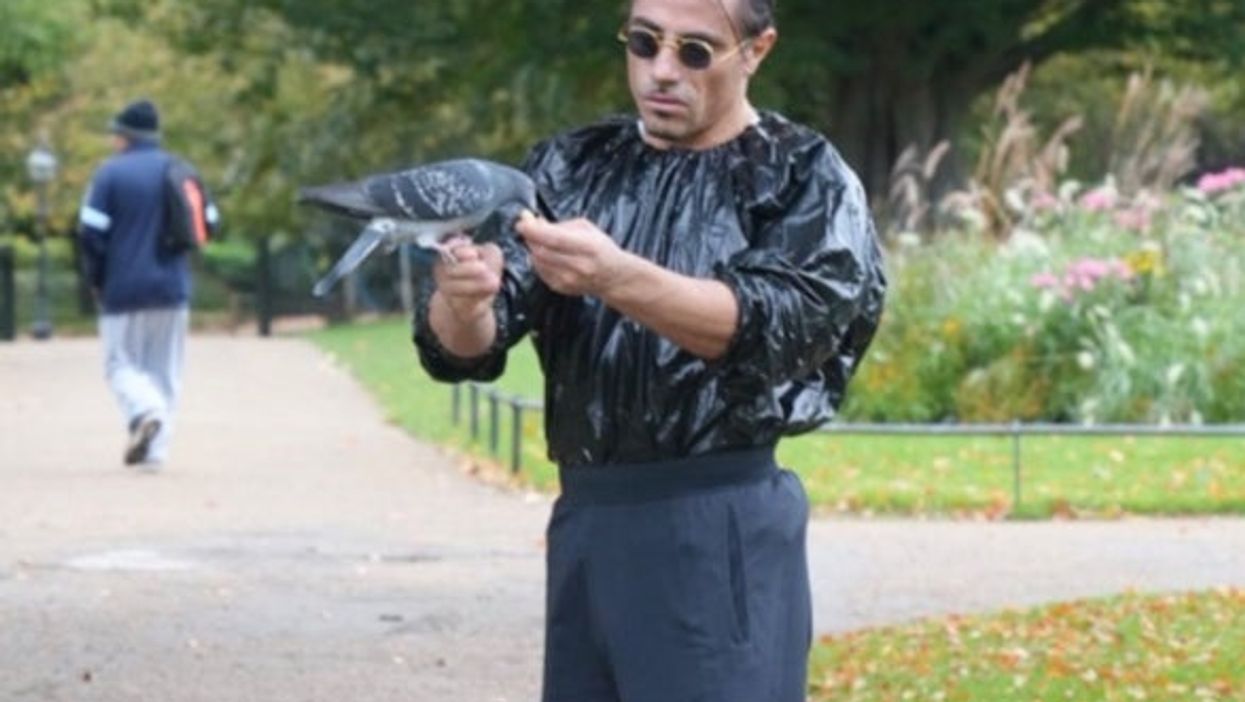Salt Bae posts video feeding pigeons in a park – and people on Twitter are confused